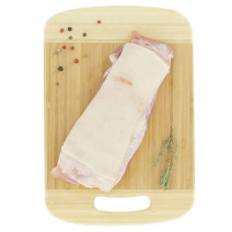 600 g de poitrine de porc demi-sel cru Le Porc Français – vue de haut