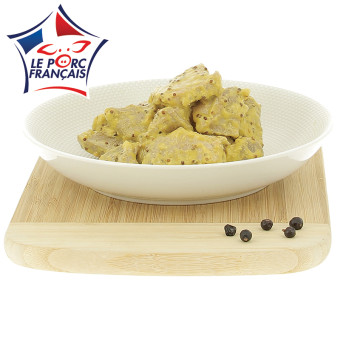 1 kg de sauté de porc à la moutarde à l’ancienne, Le Porc Français