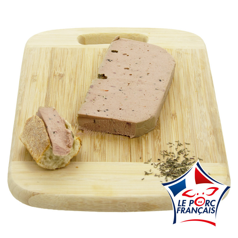 180 g de mousse de foie 3 poivres Le Porc Français