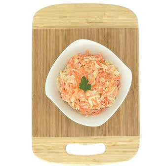 1,5 kg de salade traiteur coleslaw – vue de haut