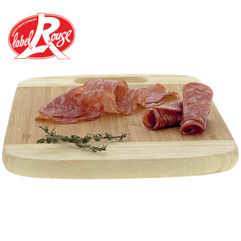 12 tranches de rosette Label Rouge, Le Porc Français