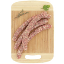 Chipolatas aux herbes Le Porc Français – vue de haut