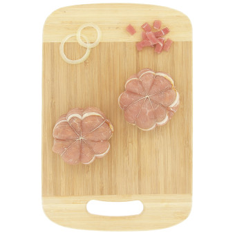 4 paupiettes à la paysanne Le Porc Français – vue de haut