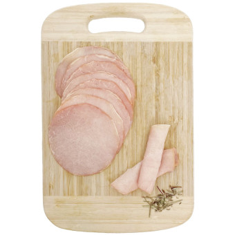 10 tranches de bacon fumé Le Porc Français – vue de haut