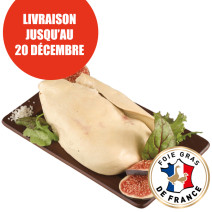 Foie gras de canard extra déveiné 570g environ