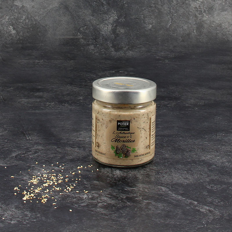 achat sauce morille 180g bocal en ligne