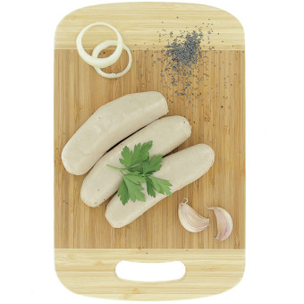 4 Boudins blancs au porto Le Porc Français – vue de haut