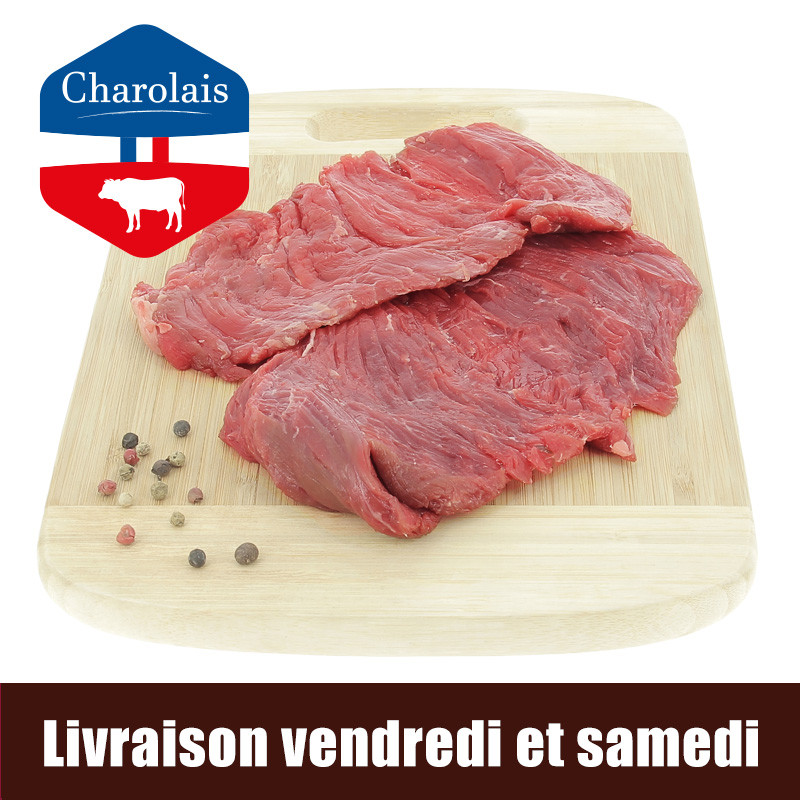 2 bavettes Aloyau de boeuf charolais, Viande Bovine Française