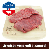 2 bavettes Aloyau de boeuf charolais, Viande Bovine Française