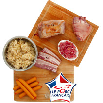 Colis choucroute 4 personnes env (3kg200)