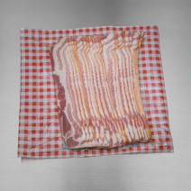 Tranches fines de poitrine de porc fumée - Disponible en 400g et 800g