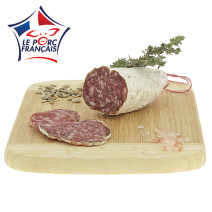Saucisson sec au sel de Guérande 150 g, Le Porc Français
