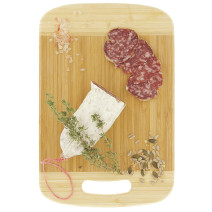 Saucisson sec au sel de Guérande 150 g, Le Porc Français – vue de haut