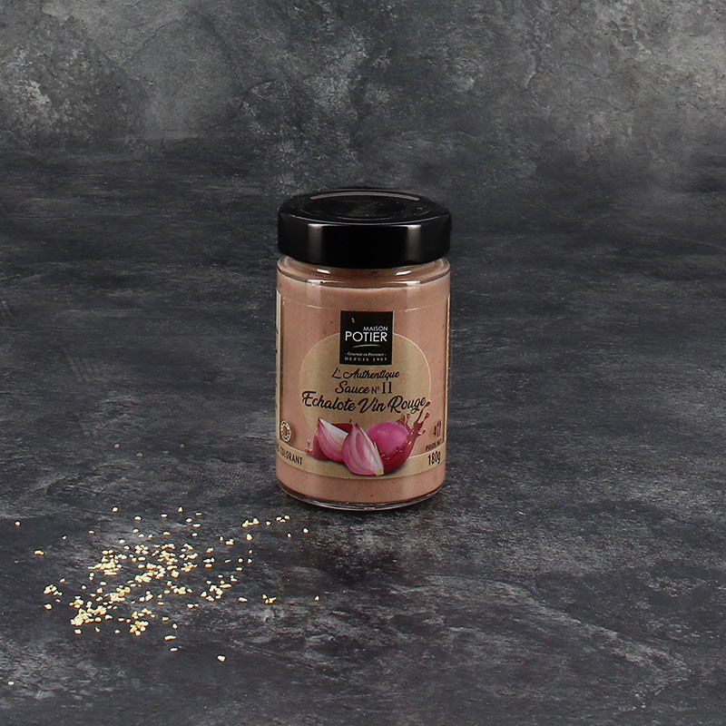 Sauce échalote vin rouge en bocal 180 g