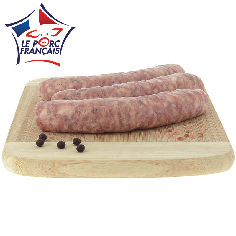 Saucisses de 130 g, Le Porc Français