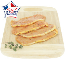 6 tranches de filet de porc à la provençale spécial plancha, Le Porc Français