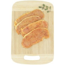 6 tranches de filet de porc à la provençale spécial plancha, Le Porc Français – vue de haut