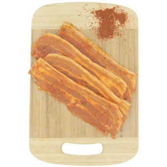 8 tranches de poitrine de porc tex mex, Le Porc Français – vue de haut