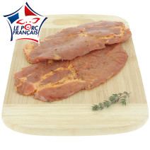 4 côtes échine sans os marinée provençale, Le Porc Français