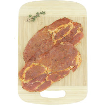 4 côtes échine sans os marinée provençale, Le Porc Français – vue de haut