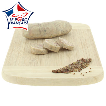 4 andouillettes Pur Porc à la moutarde à l’ancienne, Le Porc Français