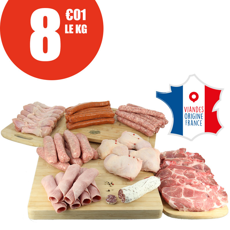 Colis du mois d'avril - 6kg870