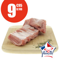 Achat Travers de Porc en Ligne – Origine France