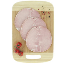 4 tranches de rôti de porc cuit, Le Porc Français– vue de haut