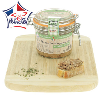 280 g de terrine de campagne aux fines herbes