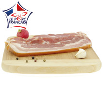4 tranches de poitrine salée fumée Le Porc Français