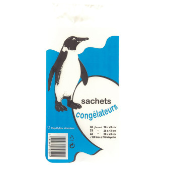 sacs congélations - vue produit