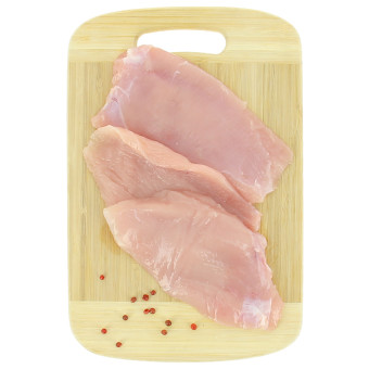 10 escalopes de dinde Volaille Française – vue de haut