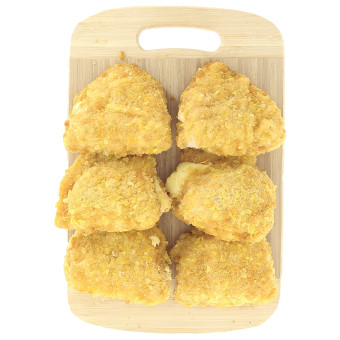 6 cordons bleus de poulet Volaille Française – vue de haut