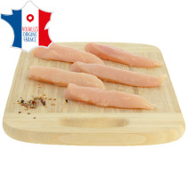 500 g d’aiguillettes de poulet, Volailles Origine France