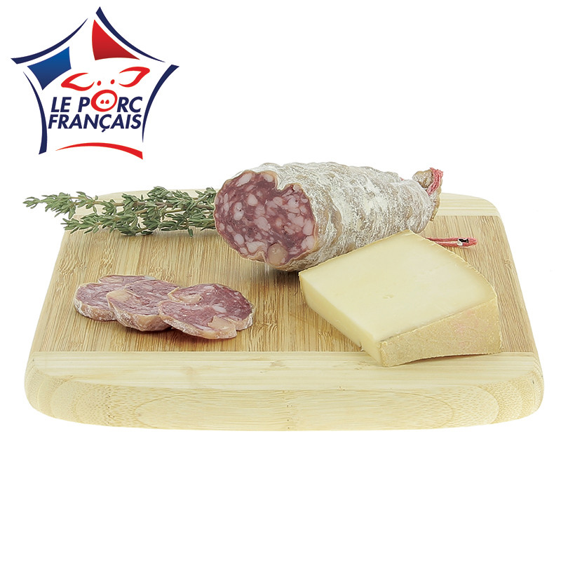 saucisson sec au beaufort - vue produit