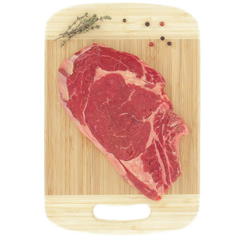 Entrecôte de bœuf charolais 280g, Viande Bovine Française - vue de haut