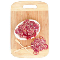 bol saucisson sec comté tranché 100 g - vue de haut