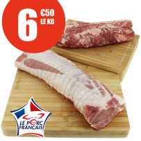 Achat Longe de Porc Sans Os en Ligne – Origine France