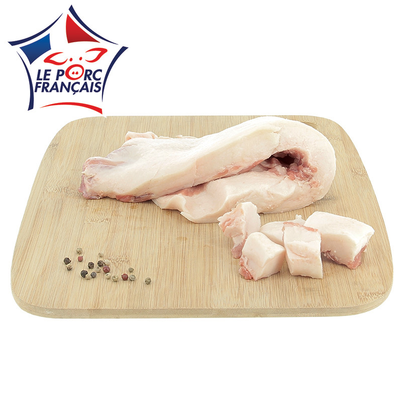 2kg500 de gras dur de porc Le Porc Français