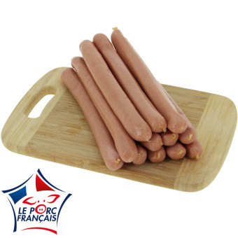 saucisse de Francfort pour hot dog - vue produit