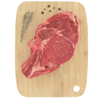 Côte de Boeuf charolais 1,2kg, Viande Bovine Française - vue de haut