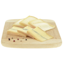 400 g de duo de fromage à raclette au lait cru et morbier AOP tranché