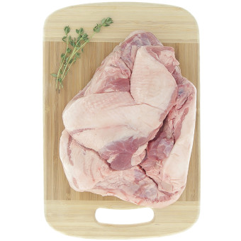 1kg300 de gorge de porc sans couenne Le Porc Français – vue de haut