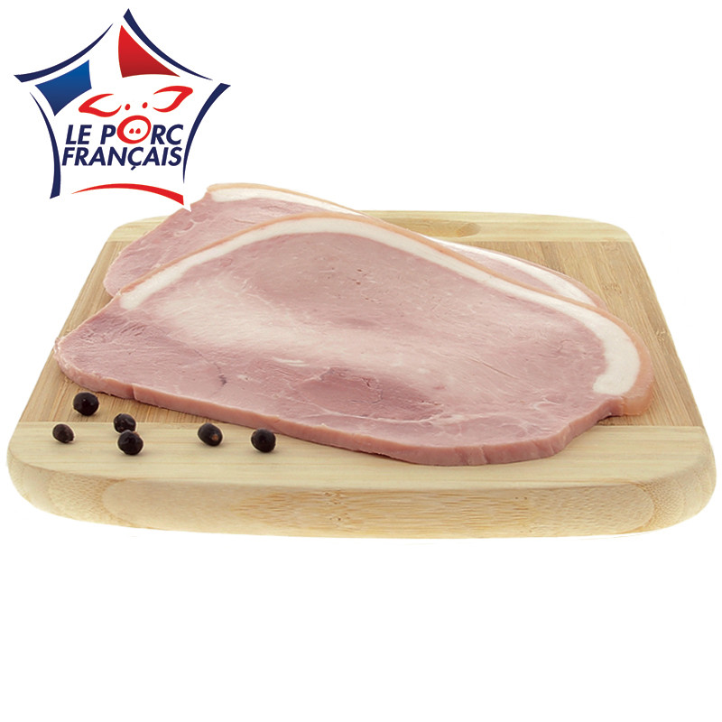 6 tranches de jambon à griller Le Porc Français