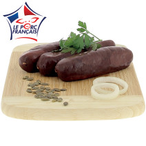 8 Boudins noirs à l’oignon Le Porc Français