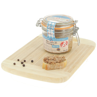 280 g de terrine de campagne breton Label Rouge – vue de haut