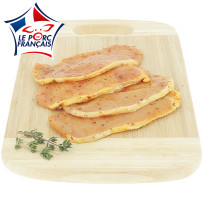 6 tranches de filet de porc à la provençale spécial plancha, Le Porc Français