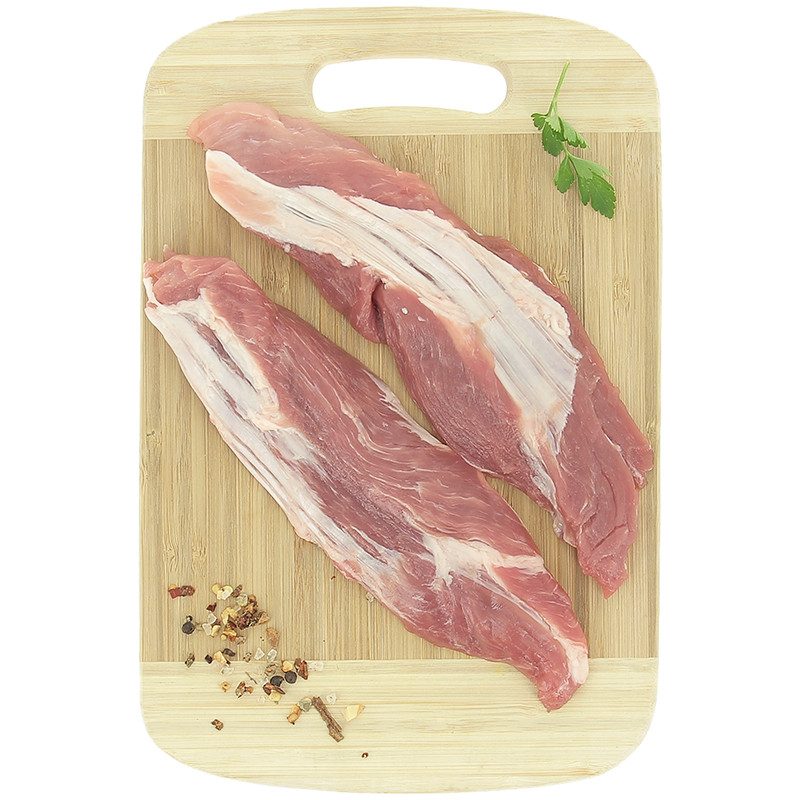 6 pièces de pluma de porc façon ibérique Le Porc Français – vue de haut