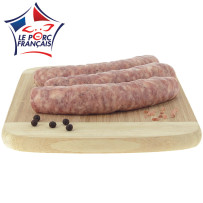 Saucisses de 130 g, Le Porc Français