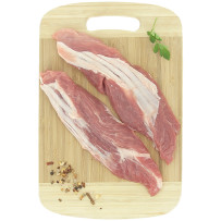 6 pièces de pluma de porc façon ibérique Le Porc Français – vue de haut